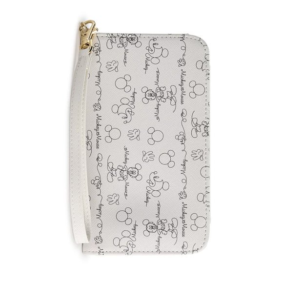 Disney Classic Mickey Mouse Sketch and Signature Tech Wallet - Picture 4 of 6